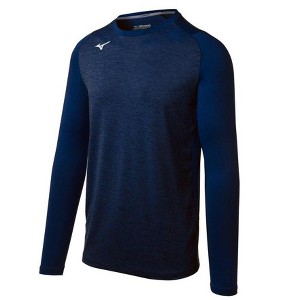 Mizuno Men's Mizuno Alpha Stretch Sleeve Crew - 1 of 2
