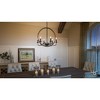Urban Ambiance Luxury Modern Farmhouse Chandelier,  24-3/4"H x 22"W,  Olde Bronze Finish, UHP2374 - 2 of 4