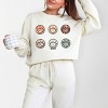 Simply Sage Market S.W.Smiley Leopard Smiley Face Stacked Lightweight Garment Dyed Sweatshirt - 2 of 4