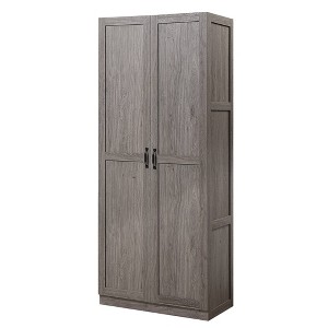 Hopkins Modern 4 Shelf Storage Closet - Manhattan Comfort - 1 of 4