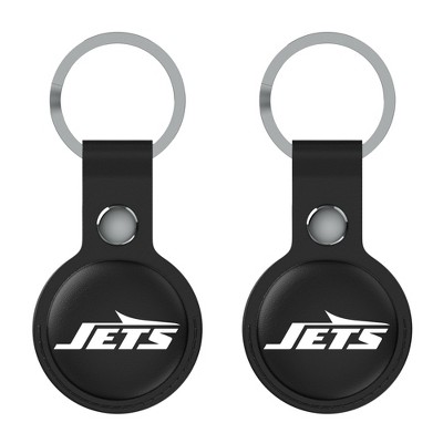 Keyscaper NFL AFC Teams Insignia Black Airtag Holder 2-Pack