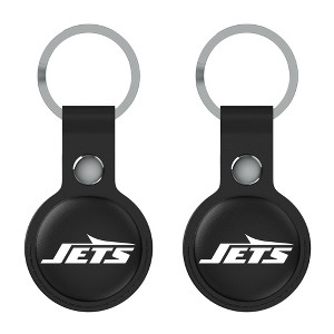 Keyscaper NFL AFC Teams Insignia Black Airtag Holder 2-Pack - 1 of 4