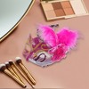 Unique Bargains Dancing Queen Feather Half Face Party Mask 1 Pc - 4 of 4