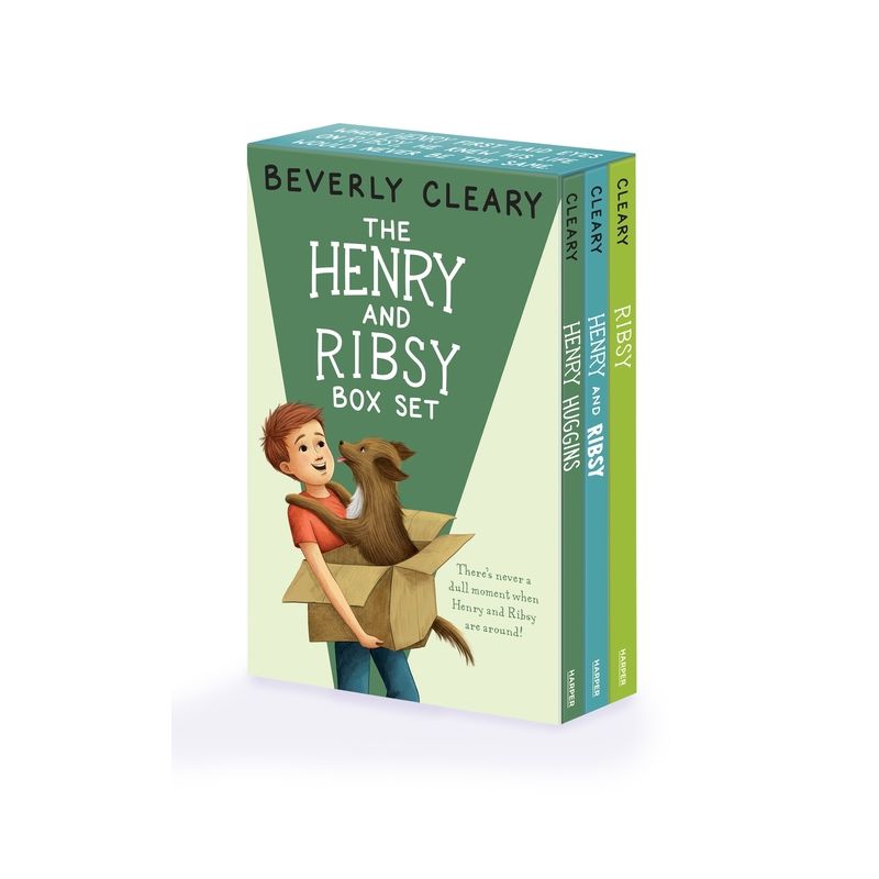 The Henry and Ribsy 3-Book Box Set - (Henry Huggins) by  Beverly Cleary (Paperback), 1 of 2