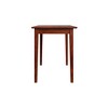 Writing Desk Shaker Style Walnut - AFI: Solid Hardwood, Laptop-Friendly, No Storage, Scratch-Resistant - 4 of 4