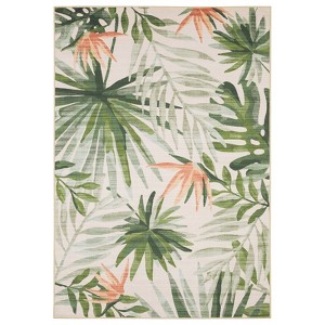 Oriental Weavers Fiji FIJ04 Beige/ Green Indoor/Outdoor Area Rug - 3'6" x 5'6" - 1 of 4