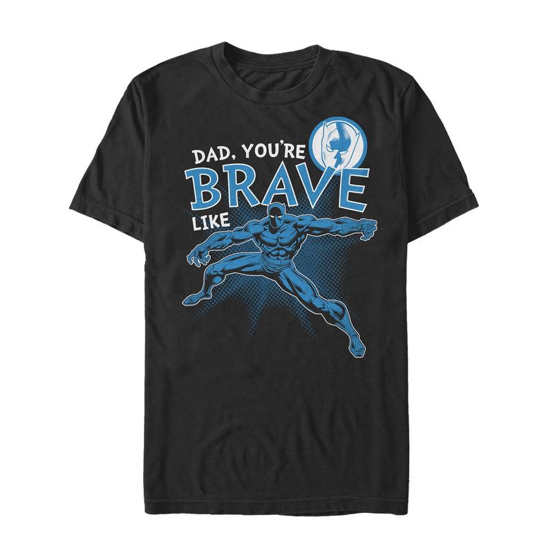 Men's Marvel Father's Day Panther T-Shirt, 1 of 5