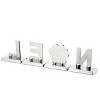 4pc 5" Gold Sparkle "NOEL" Stocking Holders - National Tree Company - 4 of 4