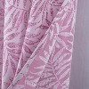 RT Designers Collection Liana Jacquard Grommet Curtain Panel Pair 36" x 84" Lilac - 3 of 4
