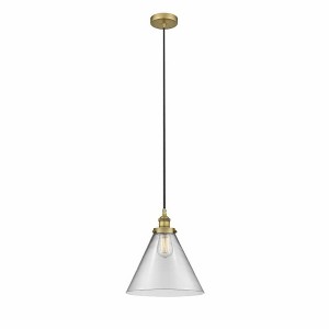Cone - 1 Light Mini Pendant In Industrial Style-14.75 Inches Tall and 12 Inches Wide - 1 of 1