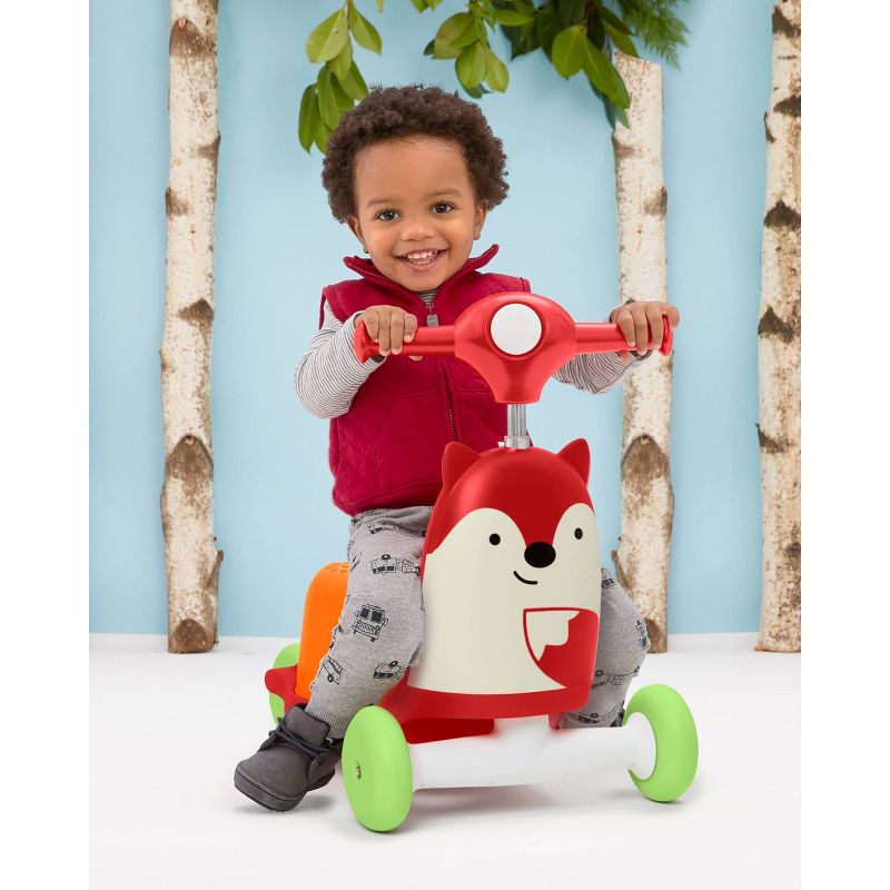 Skip Hop 3-in-1 Ride-On Toy - Fox, 2 of 10