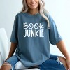 Simply Sage Market Women's Book Junkie Short Sleeve Garment Dyed Tee - 2 of 4