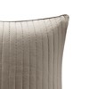 Gracie Mills Johnny Farmhouse Chic Cotton Quilted Euro Sham - 3 of 4