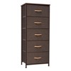 Crestlive Products Vertical Dresser for Bedroom Storage Tower With Steel Frame Wood Top Easy Pull Fabric Bins - 2 of 4