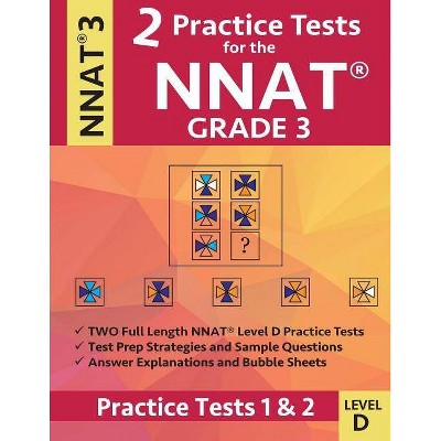 2 Practice Tests for the NNAT Grade 3 Level D - by  Origins Publications (Paperback)