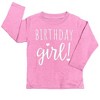 Lalo & Luna Happy Birthday T-Shirt (Girls 1 to 12) Sassy Kids Party Tee - Sweet Baby/Toddler Outfit - 2 of 4