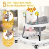 Foalom 5-in-1 Music and Lights Baby Walker Foldable with 5 Adjustable Heights - 4 of 4