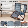Lyngins 14/20/24/28 Inch 4PCs Hardside Luggage Sets with TSA Lock,Spinner Wheels,Carry on Luggage,Expanable Lightweight Family Suitcases - 2 of 4