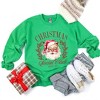 Simply Sage Market Women's Graphic Sweatshirt Christmas Social Club Santa - image 3 of 4