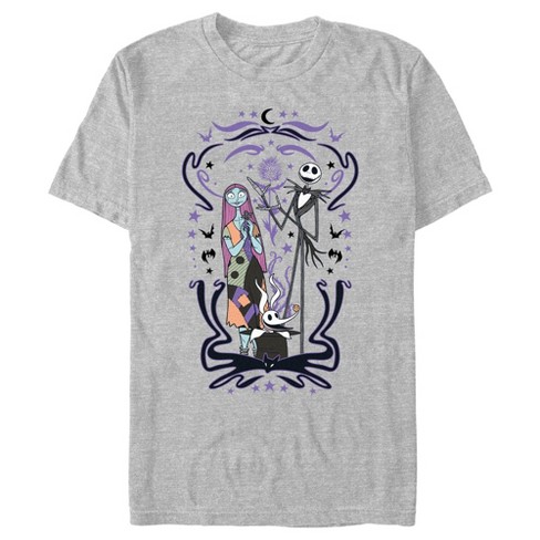 Men's The Nightmare Before Christmas Jack and Sally Magic Show T-Shirt - image 1 of 4