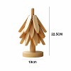 Kitcheniva Tree Design Wooden Trivets - Heat Resistant Bamboo Coasters for Hot Cups, Mugs, and Pots - 2 of 4