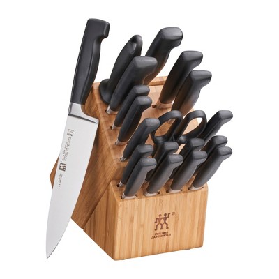 ZWILLING J.A. Henckels Four-Star 8-Piece Acacia Knife Set + Reviews