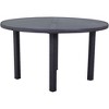 Courtyard Casual Cabo 5 pc 54" Round Dining Set  Includes One 54" Round Table and four Dining Arm Chairs  Aluminum Frame with Sunbrella Cushions - 4 of 4