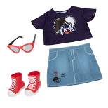 Disney ILY 4Ever 18" Cruella de Vil Inspired Fashion Pack