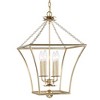 Crystorama Lighting Broche 4 - Light Chandelier in  Antique Gold - 2 of 2