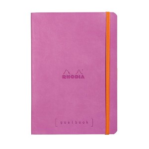 Rhodia Softcover Goalbook - Dot grid 224 Numbered pages - 6 x 8 1/4 - Lilac - 1 of 4