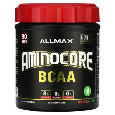 ALLMAX AMINOCORE™ BCAA, Watermelon, 2.1 lbs (945 g)
