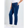 Avenue Tall Butter Denim Straight Leg Jean - 3 of 4