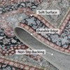 Area Rug 8x10 Rugs for Living Room Non Slip Washable Rug Ultra-Thin Retro Medallion Floor Carpet Oriental Distressed Stain - 3 of 4