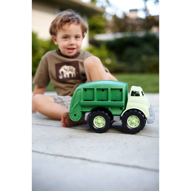 Green Toys Recycling Truck - Green, 6 of 10