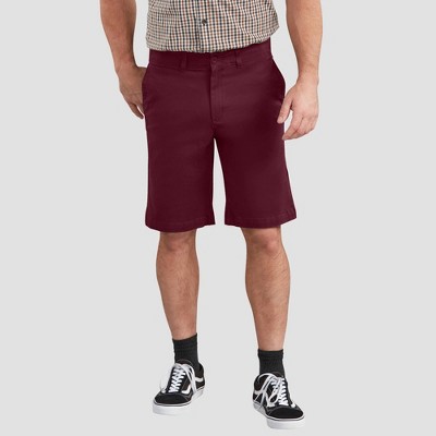 burgundy dickies shorts