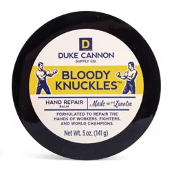 Duke Cannon Supply Co. Bloody Knuckles Fragrance Free Hand Repair Balm - 5oz