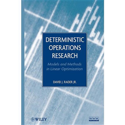 Deterministic Operations Resea - by  David J Rader (Hardcover)
