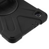 MyBat Rotatable Stand Protector Cover (with Wristband) for Samsung T307 (Galaxy Tab A 8.4 (2020)) - Black / Black - 2 of 4