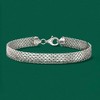 Ross-Simons Sterling Silver Bismark-Link Bracelet Size 7 - 3 of 4