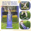Okak 7FT Hexagon Kids Trampoline with Enclosure Net, Outdoor Trampolines with Slide and Ladder, Mini Trampoline for Patio, Yard - 4 of 4