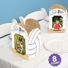 Big Dot of Happiness Volleyball Photo Holder Centerpieces, 4x6 Picture Display Box, Sports Table Decoration for Kids Birthday Decor, 8 Count - 2 of 4