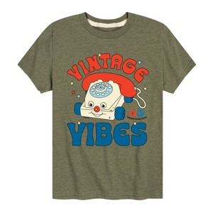 Boys' - Fisher Price - Vintage Vibes Phone Short Sleeve Graphic T-Shirt - 1 of 4