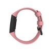 Zodaca Silicone Watch Band Compatible with Fitbit Charge 3, Charge 3 SE (Small), and Charge 4, Fitness Tracker Replacement Bands, Pink - 3 of 4