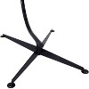 Sunnydaze Indoor/Outdoor Steel Metal C-Stand Hammock Chair Stand Only - Black - 300 lb Weight Capacity - image 4 of 4