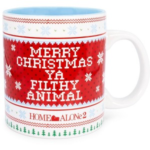 Silver Buffalo Home Alone 2 Filthy Animal Sweater Ceramic Mug | Holds 20 Ounces - 1 of 4