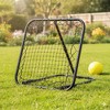 Soozier 3' x 3' Angle Adjustable Soccer Rebounder Goal Net with Quick Folding Design, Portable Training Goal with Sturdy Metal Tube - 2 of 4