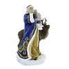 10.0 Inch Blue Santa With Animals Woodland Snow Santa Figurines - image 2 of 3