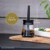 Rosendahl Grand Cru 8.1 in. Marinade Glass with Brush - Stylish Black Glass Jar with Flexible Lid and Soft-Touch Silicone Brush, Leak-Proof - 4 of 4