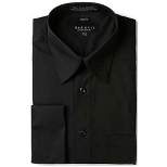 Marquis Men's Slim Fit French Cuff Dress Shirt - Cufflinks Included