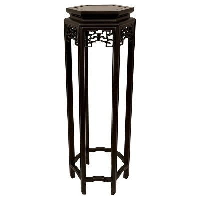 Hexagon Plant Stand 36" - Oriental Furniture
